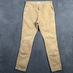Taylor Stitch Pants Mens 31x34 Beige Tan Slim Foundation Chino Organic Cotton